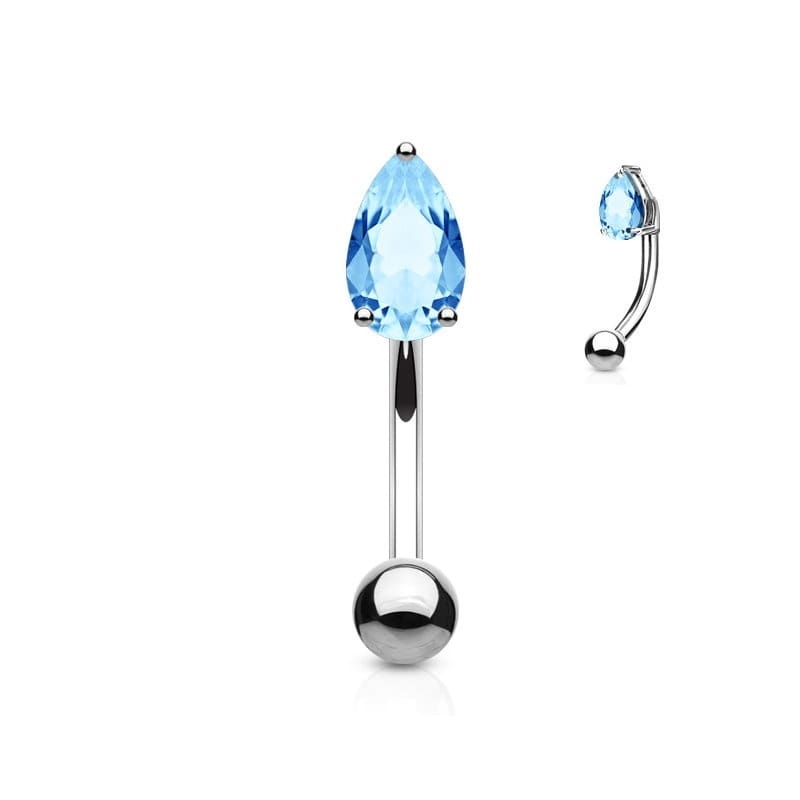 Piercing Stecker Türkis