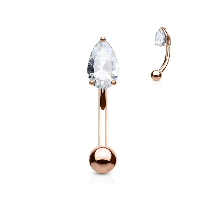 Piercing Stecker Rose