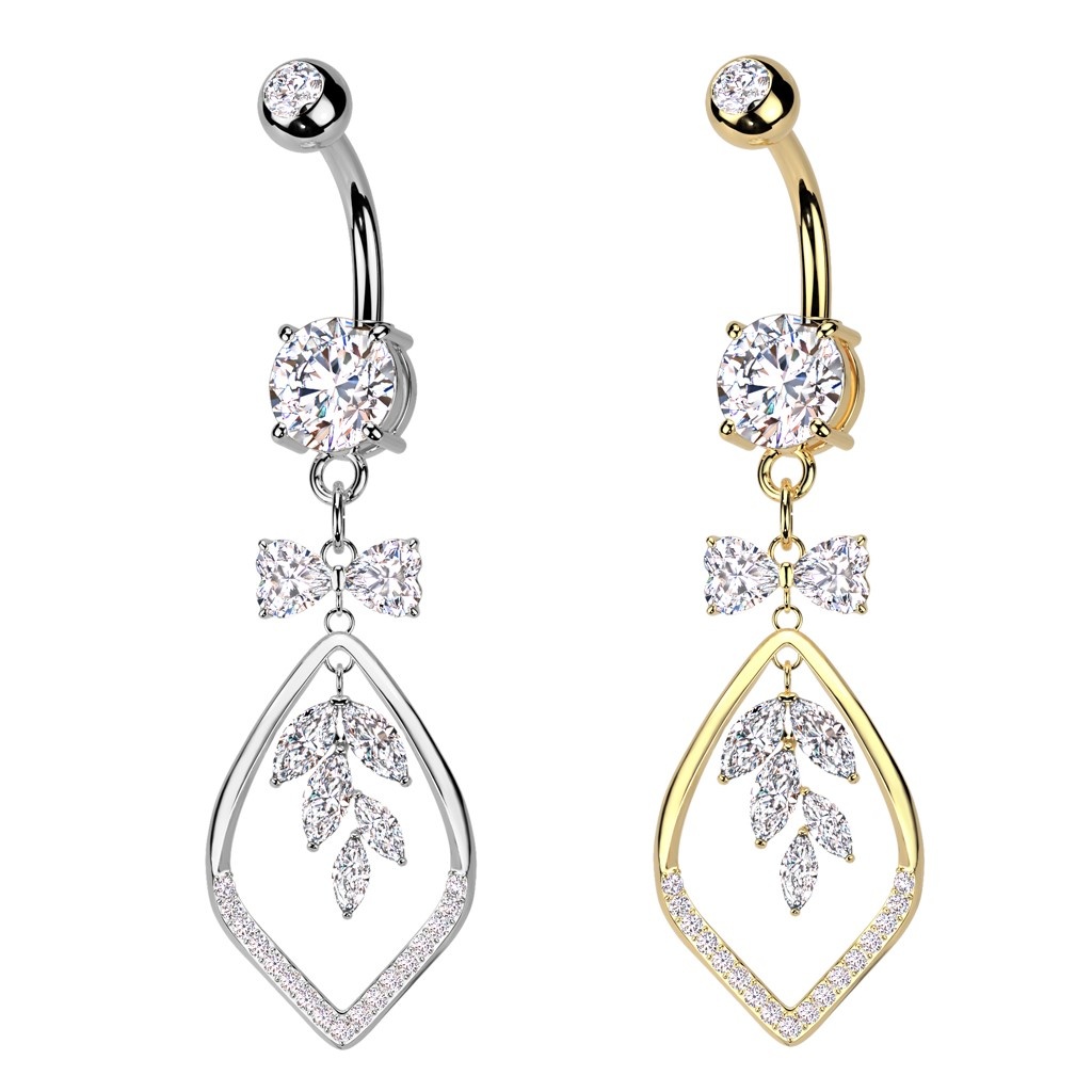 Bauchpiercing  Schleife