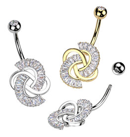 Schönes Bauchnabelpiercing