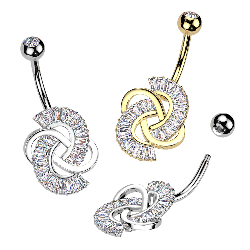 Schönes Bauchnabelpiercing