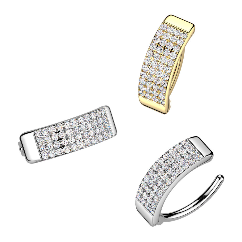 Clicker Bauchnabelpiercing