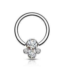 1,2 x 10 mm Titan Septum Ring