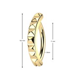 Bauchnabelpiercing  Mann – Mit praktischem Clickverschluss
