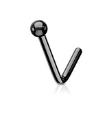 Nasenstecker L-Form aus Chirurgenstahl