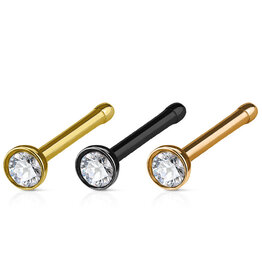 Nasenpiercing mit Zirkonia