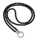 Damen Halskette mit Strassanhänger