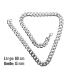 Edelstahl Panzerkette 60cm x 13mm
