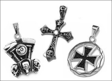 Biker Anhänger Schmuck