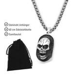 Skull Totenkopfanhänger für Biker