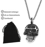 Skull Anhänger Totenkopf aus Edelstahl