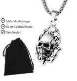 Skull Kettenanhänger Totenkopf