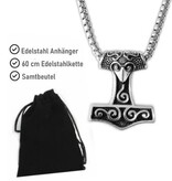 Anhänger Thors Hammer aus Edelstahl