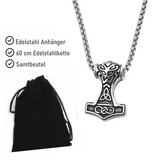 Kraftvoller Mjölnir aus hochwertigem Edelstahl