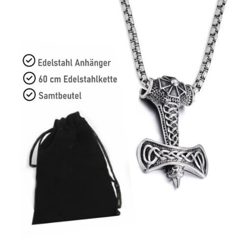 Thors Hammer aus Edelstahl