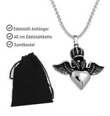 Damen Anhänger "Herz mit Flügel"