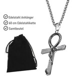 Anhänger Ankh Kreuz Edelstahl