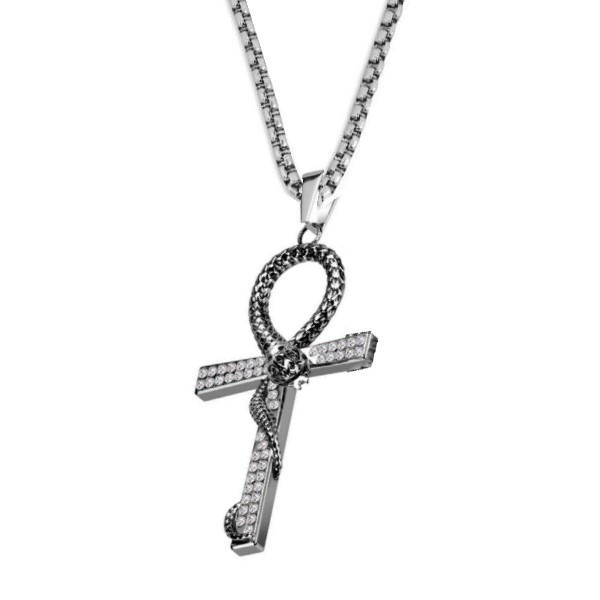 Anhänger Ankh Kreuz Edelstahl
