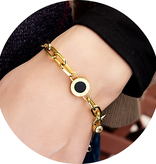 Damen Armband Gold Edelstahl