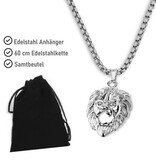 Ketten Anhänger Löwe aus Edelstahl