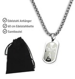 Anhänger Kreuz aus Edelstahl