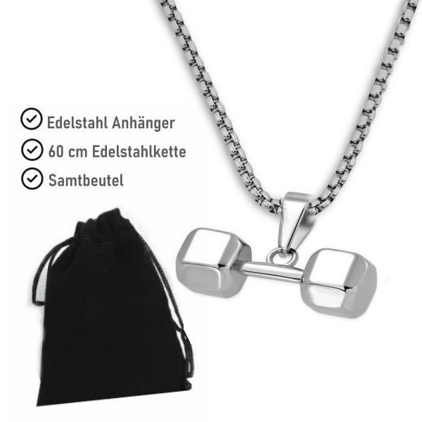 Kettenanhänger Handel aus Edelstahl
