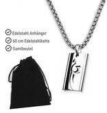 Anhänger Tribal aus Edelstahl