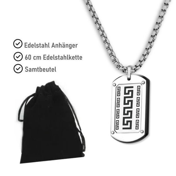 Halskette Männer aus Edelstahl