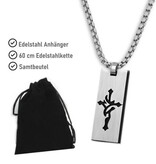 Halsschmuck für Herren aus Edelstahl