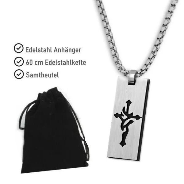 Halsschmuck für Herren aus Edelstahl