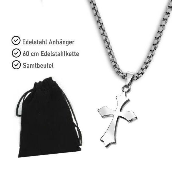 Simples Celtic Kreuz aus Edelstahl