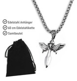 Kreuz Anhänger aus Edelstahl