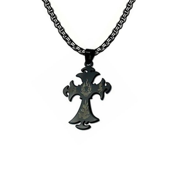 Kreuzanhänger Edelstahl