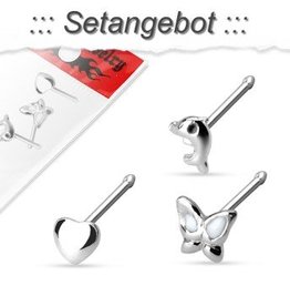 925er Nasenstecker Set