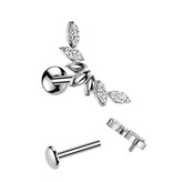 Titan Helix Piercing Schmuck aus Titanium