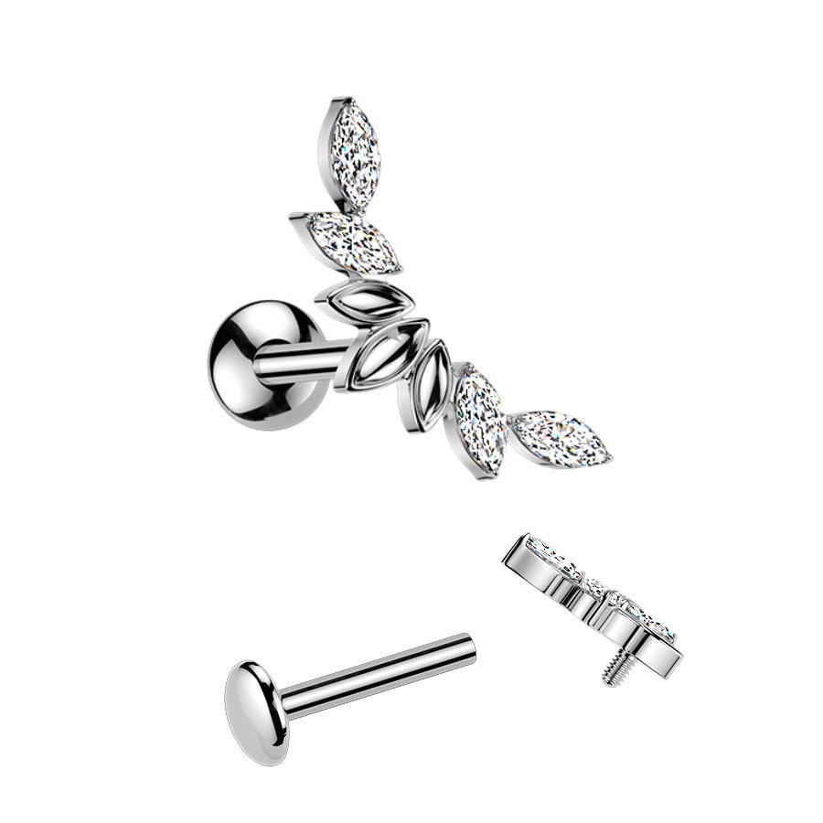 Titan Helix Piercing Schmuck aus Titanium