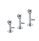 Tragus Piercing mit Kugel