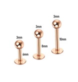 1,2 mm Helix Piercing rosegold
