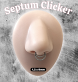 Septum Piercing Clicker 2reihig