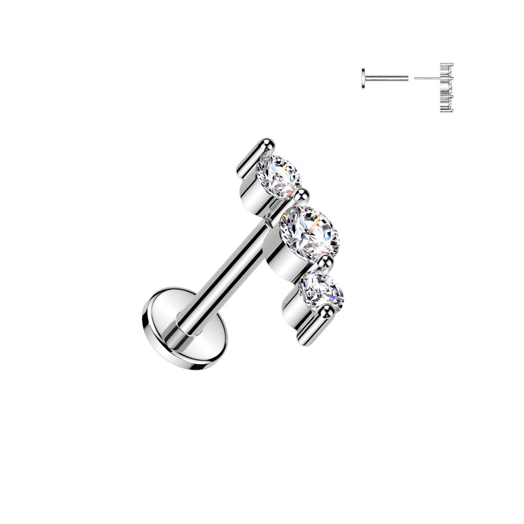 1,2 x 8 mm Inner Conch Piercing Stecker