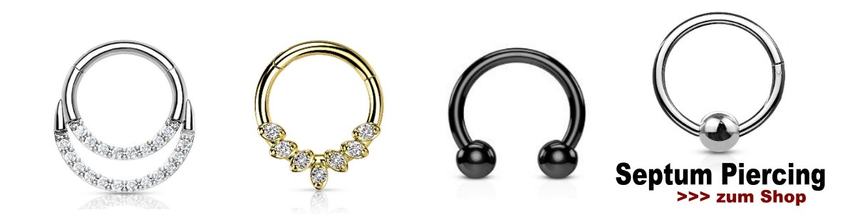 Septum Piercing Schmuck online kaufen