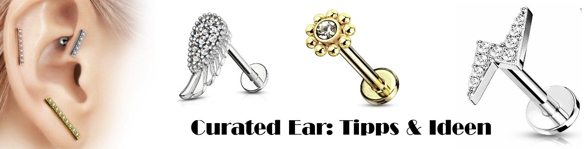 Curated Ear: Tipps & Ideen für den stylischen Ohr-Piercing-Look