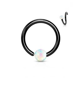 1,2 x  6 | 8 mm Biege Ring schwarz