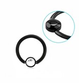 Helix Ohr Piercing schwarz