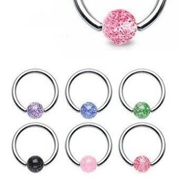 1,2 mm UV- Piercingring