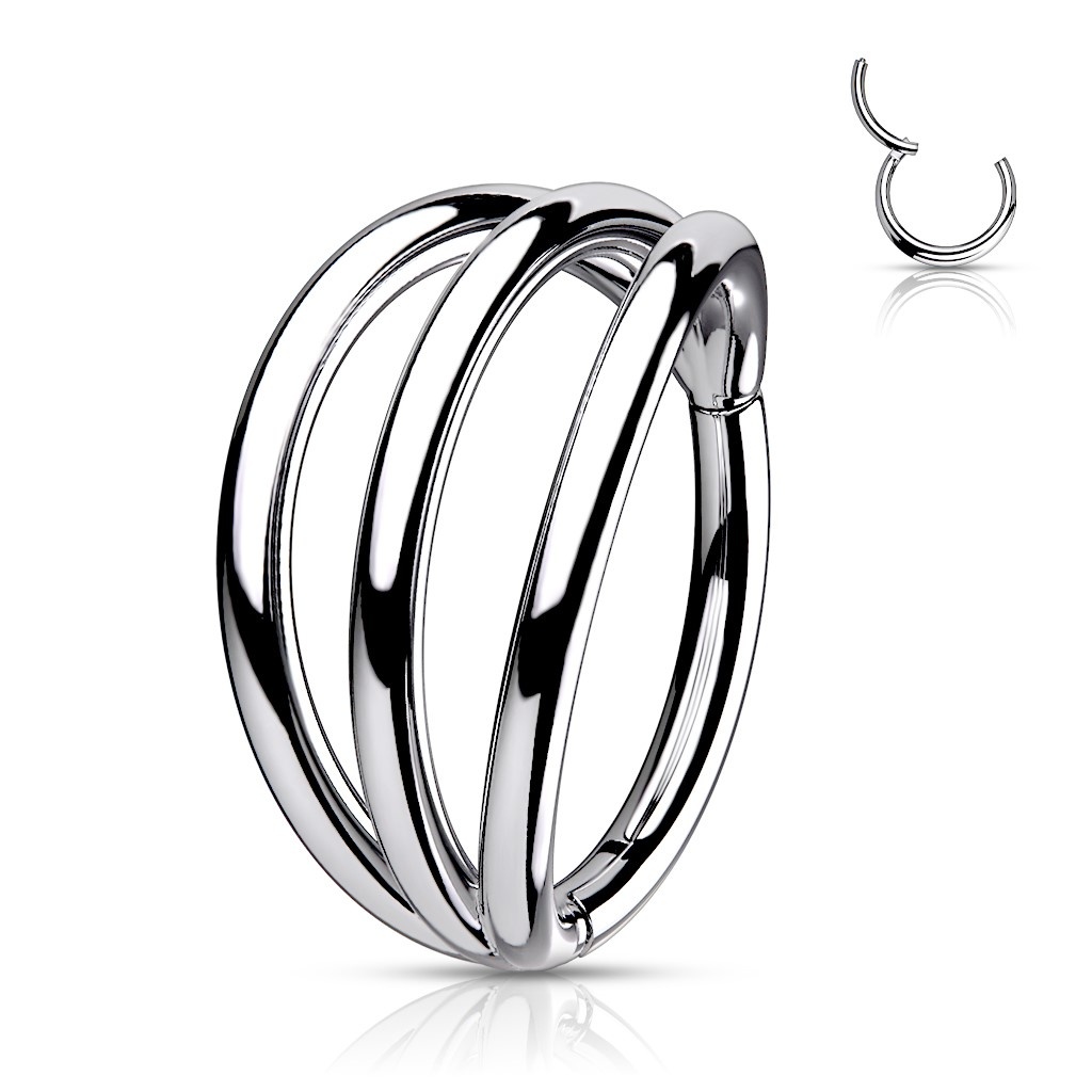 1,2 x 8 mm  Piercing Ring