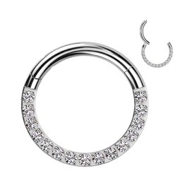 1,2 x 8 mm Kristall Segment Ring