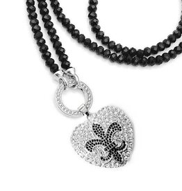 Damen Halskette Lilie - 80 cm