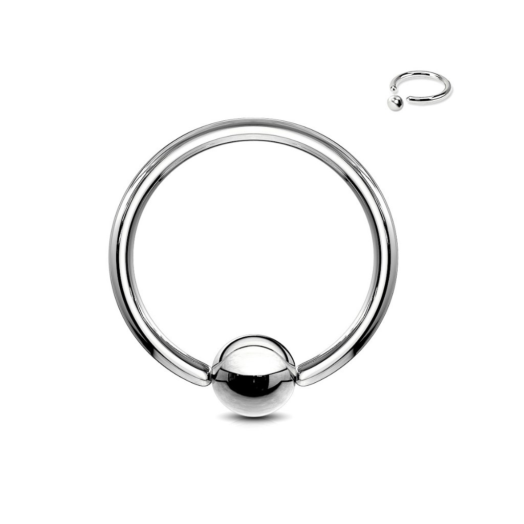 1,6 mm Piercingring 6 bis 19 mm