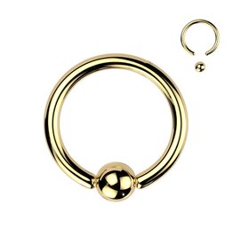 1,6 x 8 | 10 | 12 mm BCR-Ring Gold